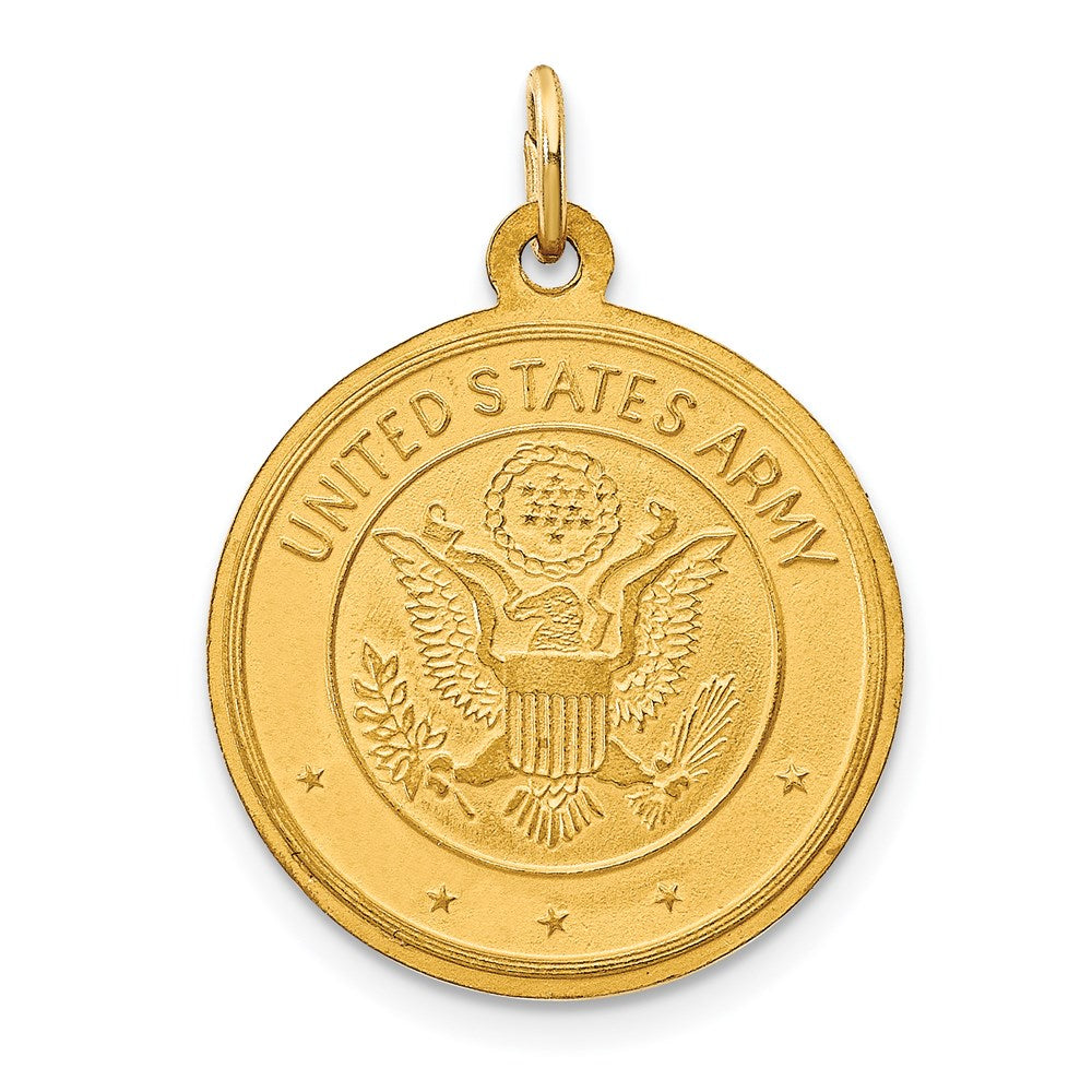 14K Gelbgold US-Army Sankt-Christophorus-Medaillenanhänger