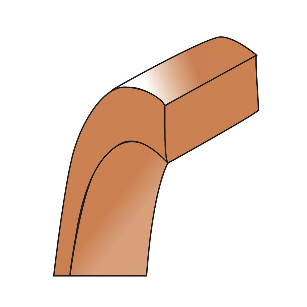 10k Roségold 3 mm leichter flacher Ehering
