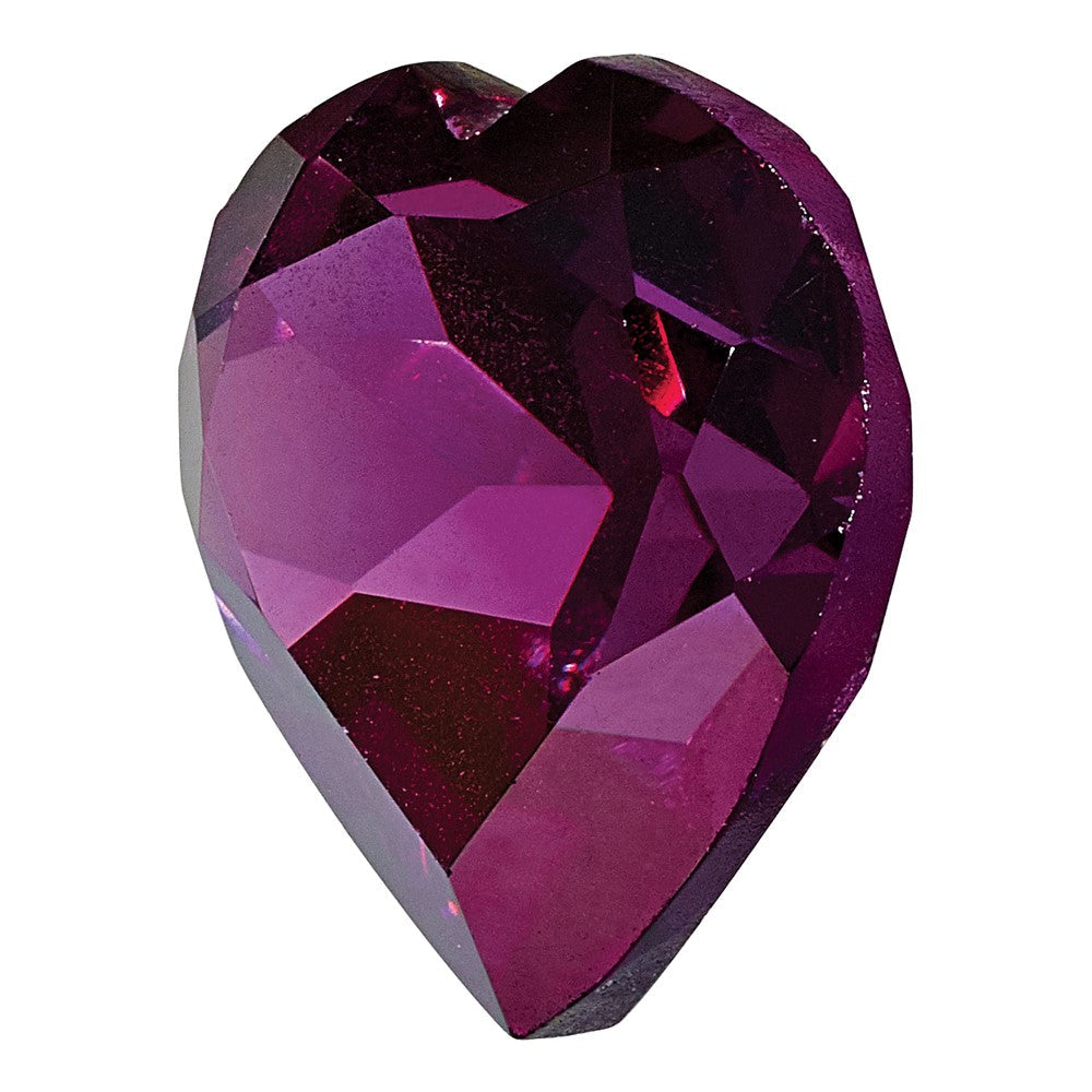 Edelstein Rhodolith Granat Aa Qualität 5mm Herz