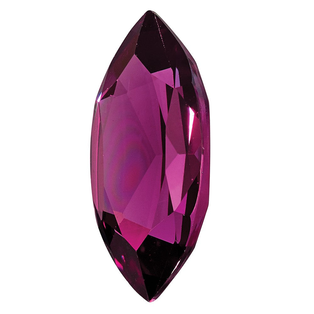 Edelstein Rhodolith Granat Aa Qualität 6x3mm Marquise