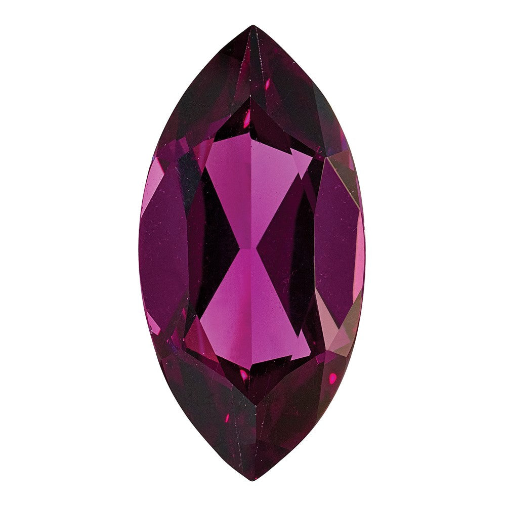 Edelstein Rhodolith Granat Aa Qualität 4x2mm Marquise