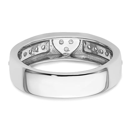 14K Weißgold Ring mit 0,25 ct. Laborgezüchteten Diamanten, VS/SI+ G+, mit ausgeschnittenem Herz, komplett