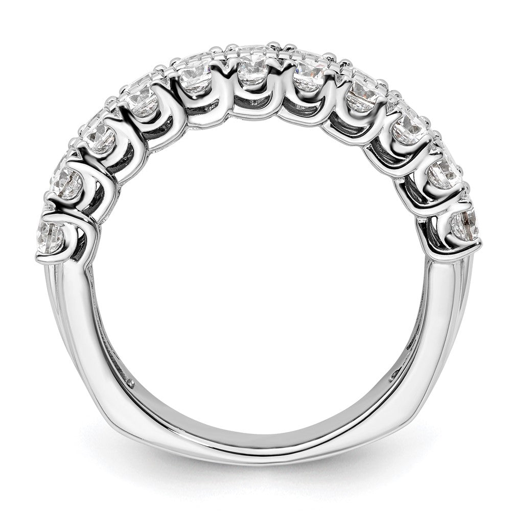 14K Weißgold Ring mit 1,75 ct. im Labor gezüchteten Diamanten VS/SI+ G+