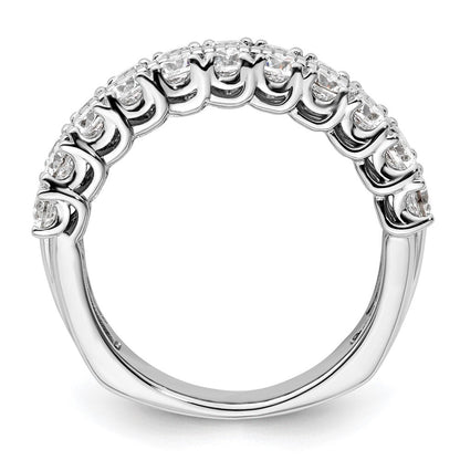 14K Weißgold Ring mit 1,75 ct. im Labor gezüchteten Diamanten VS/SI+ G+