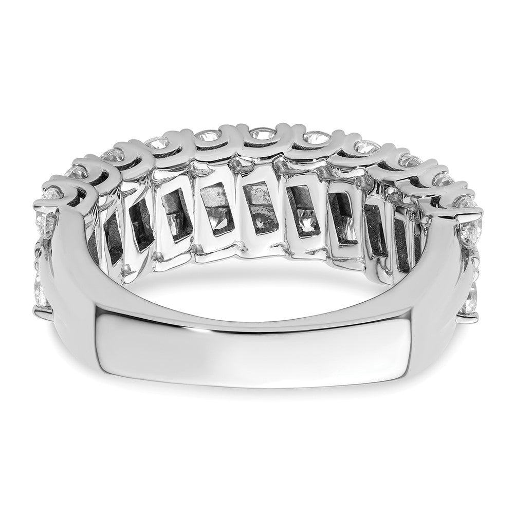 14K Weißgold Ring mit 1,75 ct. im Labor gezüchteten Diamanten VS/SI+ G+