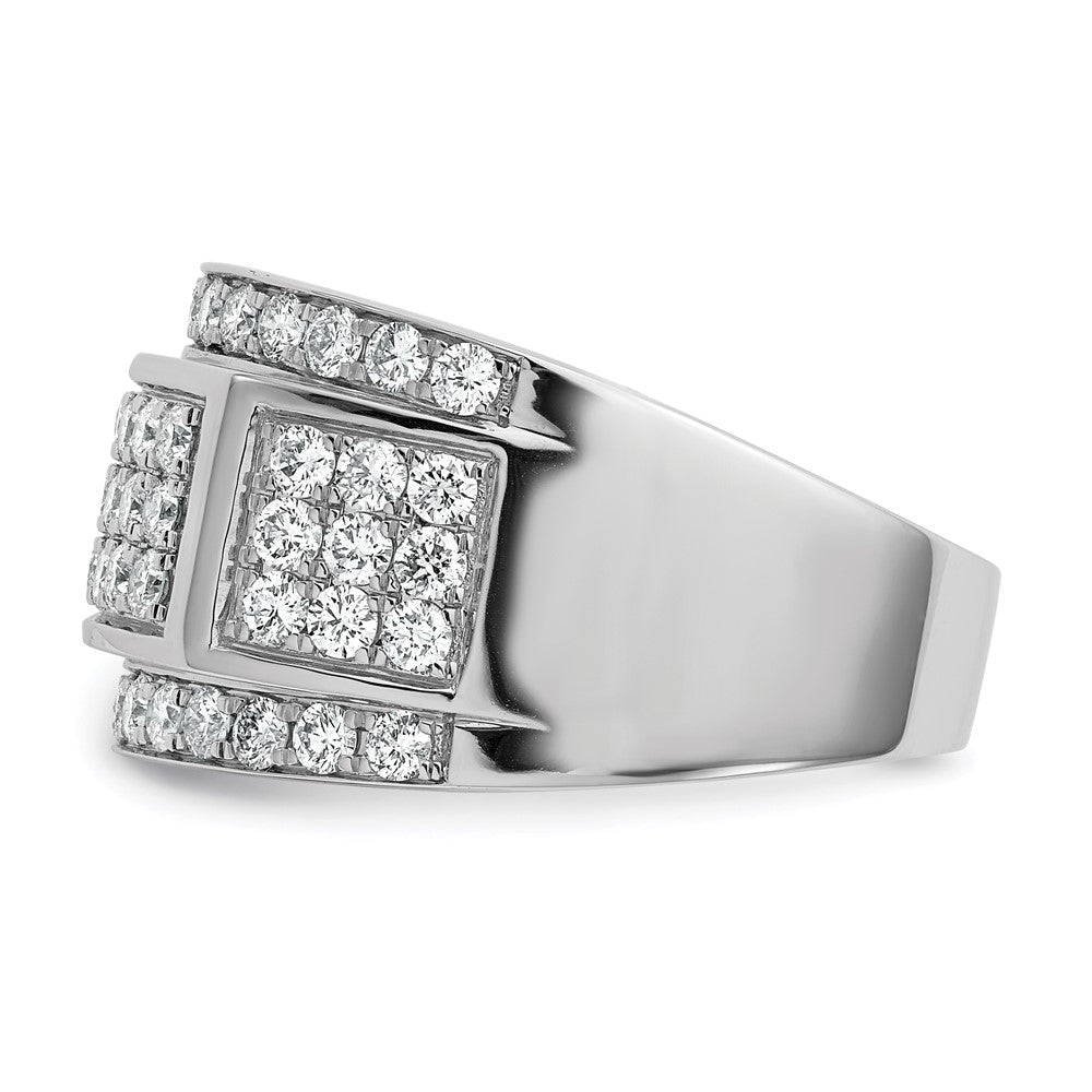 True Origin 14K Weißgold 2 Karat Im Labor Gezüchtet Diamant Vs+ F+ Komplett Ring