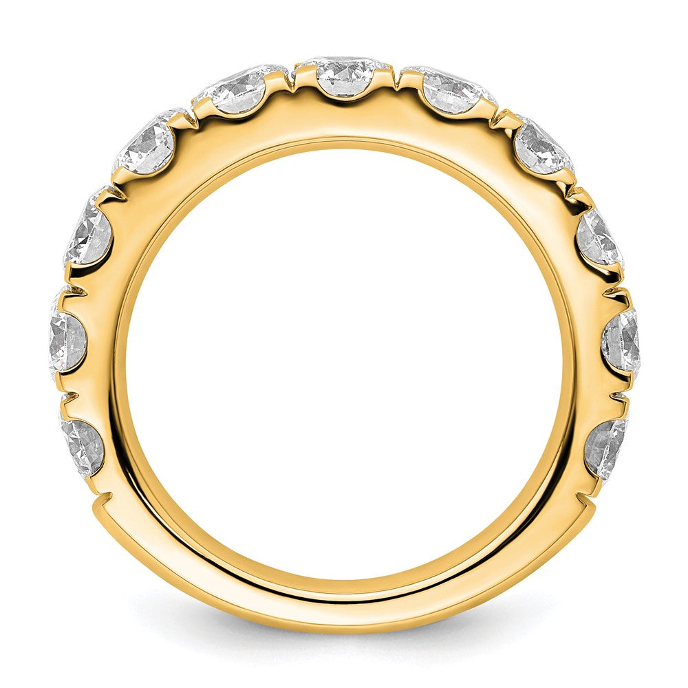 14K Gelbgold True Origin 3 Karat Im Labor Gezüchtet Diamant Vs D E F Komplett Eleven Stein Ring