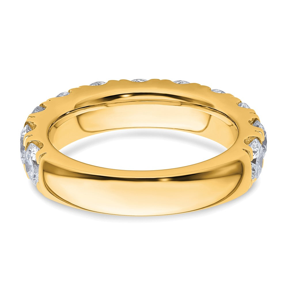 14K Gelbgold True Origin 3 Karat Im Labor Gezüchtet Diamant Vs D E F Komplett Eleven Stein Ring