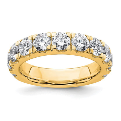 14K Gelbgold True Origin 3 Karat Im Labor Gezüchtet Diamant Vs D E F Komplett Eleven Stein Ring
