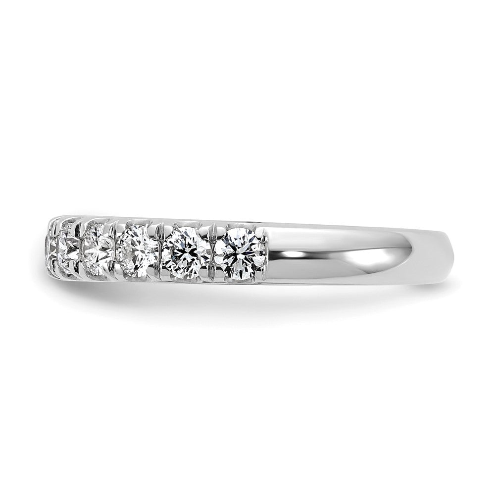 14K Weißgold 7/8 Karat Im Labor Gezüchtet Diamant Vs+ F+ Komplett Ehering Ring