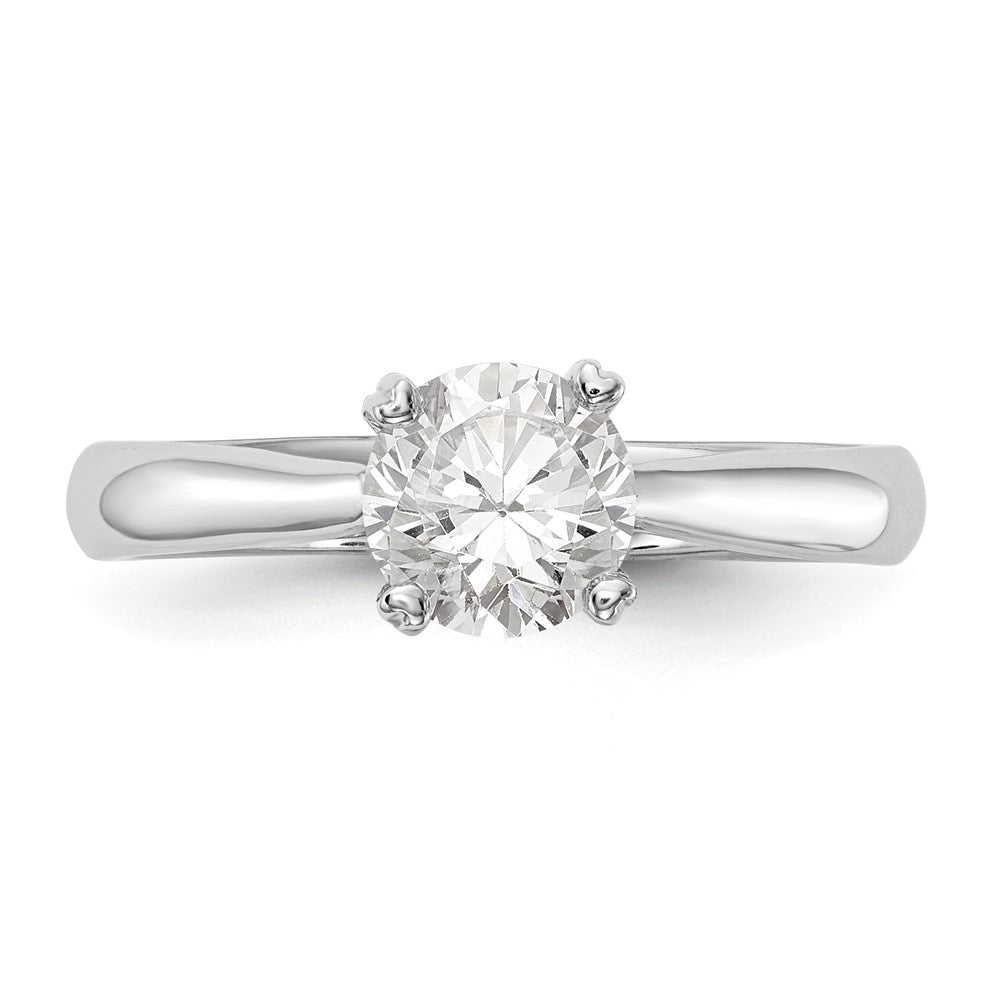 True Origin 14K Weißgold Verlobungsring mit rundem Solitär, 0,75 ct. im Labor gezüchteten Diamanten VS/SI+ G+