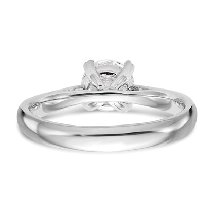True Origin 14K Weißgold Verlobungsring mit rundem Solitär, 0,75 ct. im Labor gezüchteten Diamanten VS/SI+ G+