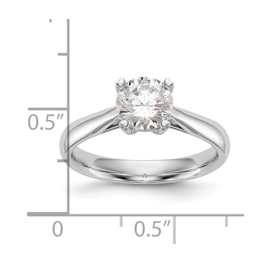 True Origin 14K Weißgold Verlobungsring mit rundem Solitär, 0,75 ct. im Labor gezüchteten Diamanten VS/SI+ G+