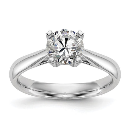 True Origin 14K Weißgold 0,75 ct. zertifizierter, im Labor gezüchteter Diamant VS/SI+ G+ Rund Solitär Verlobungsring
