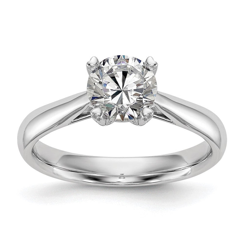True Origin 14K Weißgold 0,75 ct. zertifizierter, im Labor gezüchteter Diamant VS/SI+ G+ Rund Solitär Verlobungsring
