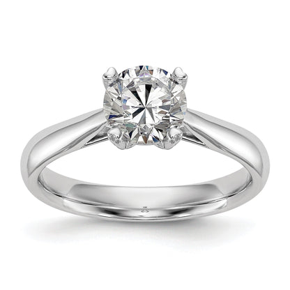 True Origin 14K Weißgold 0,75 ct. zertifizierter, im Labor gezüchteter Diamant VS/SI+ G+ Rund Solitär Verlobungsring