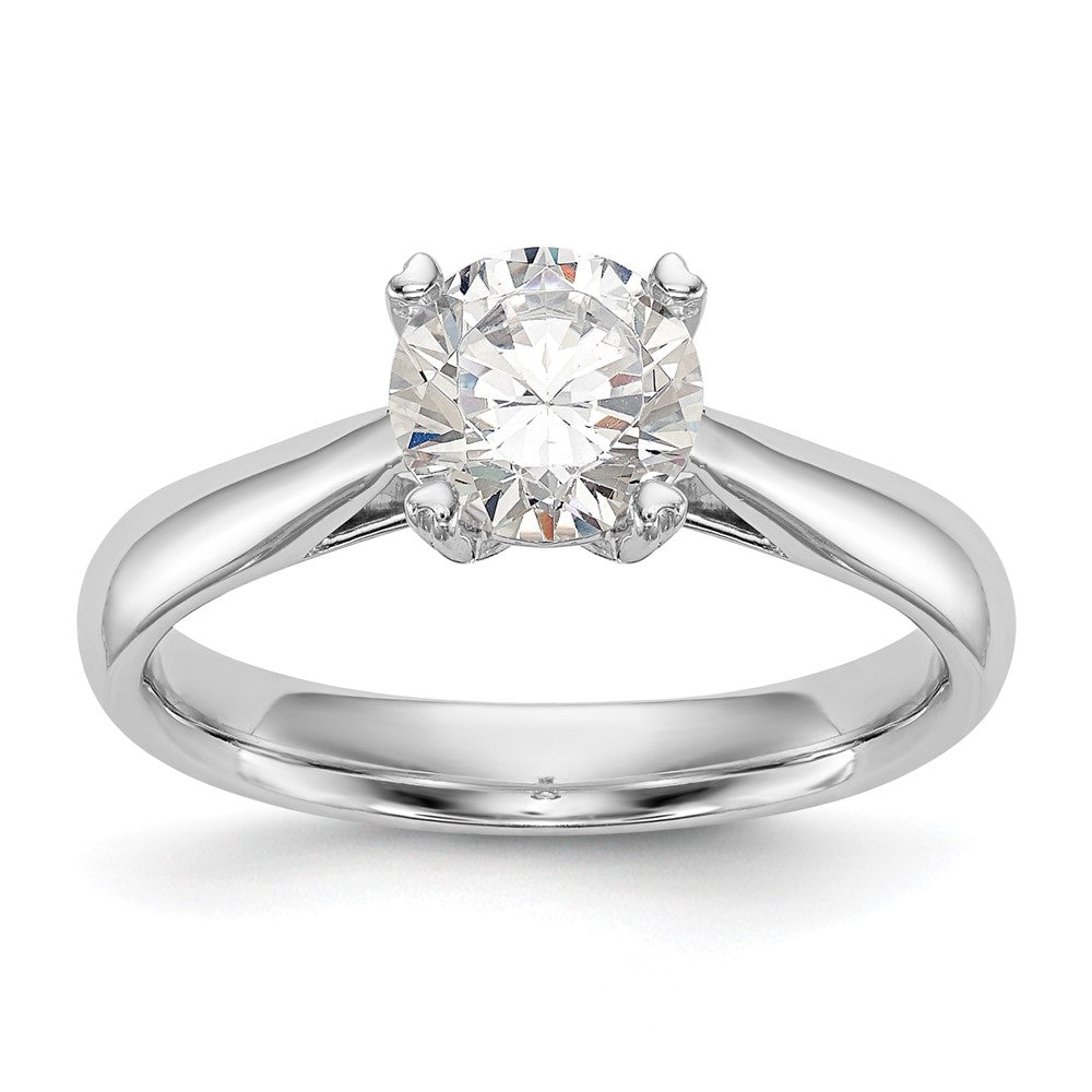 True Origin 14K Weißgold 1 ct. im Labor gezüchteter Diamant VS/SI+ G+ Rund Solitär Verlobungsring