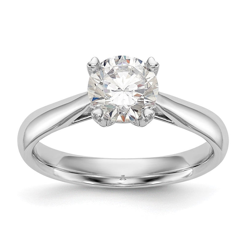 True Origin 14K Weißgold 1 ct. im Labor gezüchteter Diamant VS/SI+ G+ Rund Solitär Verlobungsring