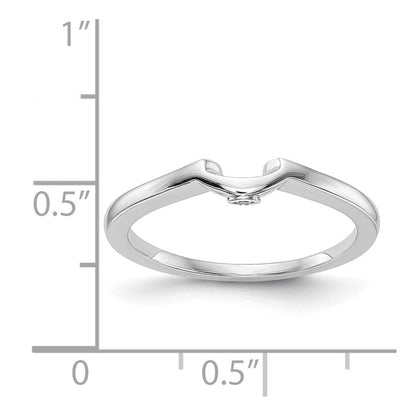 14K Weißgold Ehering mit natürlichem Diamant