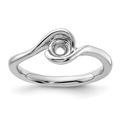 14K Weißgold Verlobungsring mit 0,5 ct. Labor-gezüchtetem Diamant, VS/SI+ G+, rund, Solitär