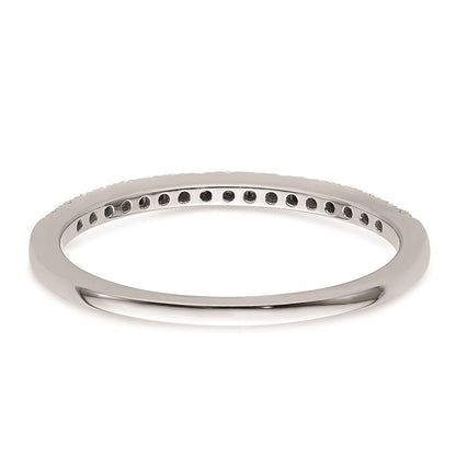 Ehering aus 14K Weißgold mit natürlichen Diamanten