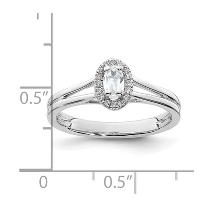 14K Weißgold Oval Heiligenschein Synthetisch Diamant Split Shank Verlobungsring