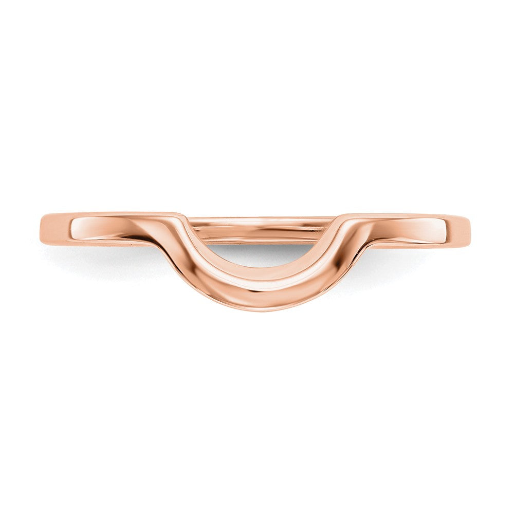 14K Roségold Ehering