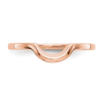 14K Roségold Ehering