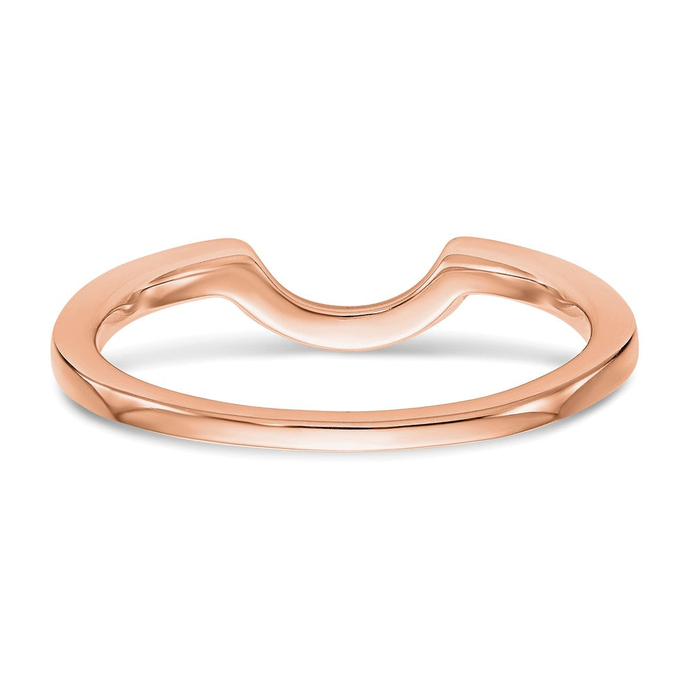 14K Roségold Ehering
