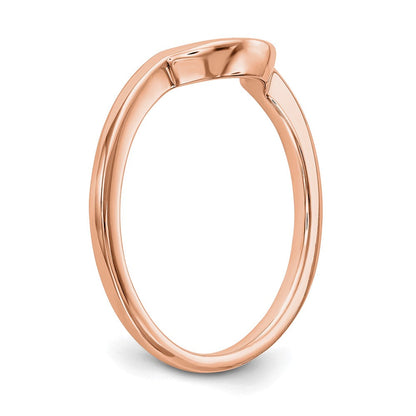 14K Roségold Ehering