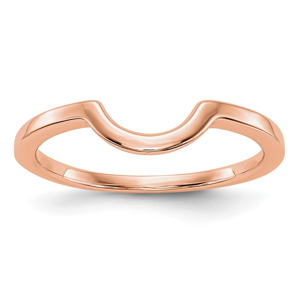 14K Roségold Ehering