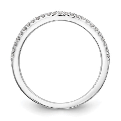14K Weißgold Eheringe-Set aus zwei Ringen mit 0,25 ct. Laborgezüchteten Diamanten, VS/SI+ G+
