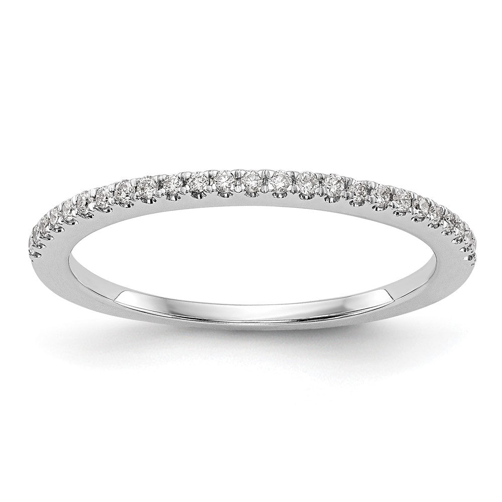 585 Weißgold Set aus 2 Eheringen mit natürlichen Diamanten 0,25 ct
