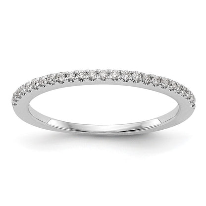 585 Weißgold Set aus 2 Eheringen mit natürlichen Diamanten 0,25 ct