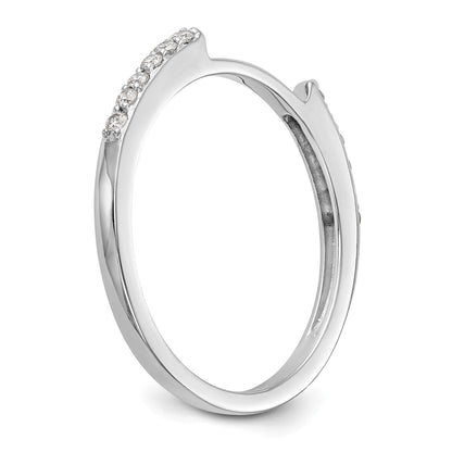 14K Weißgold-Set mit 2 Eheringen mit natürlichen Diamanten