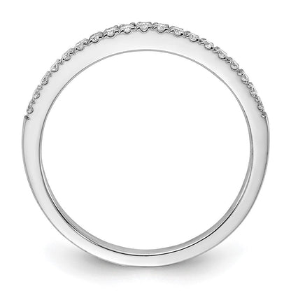 14K Weißgold Ehering mit 0,2 ct. laborgezüchteten Diamanten VS/SI+ G+
