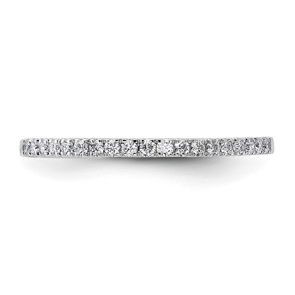14K Weißgold Ehering mit 0,2 ct. laborgezüchteten Diamanten VS/SI+ G+