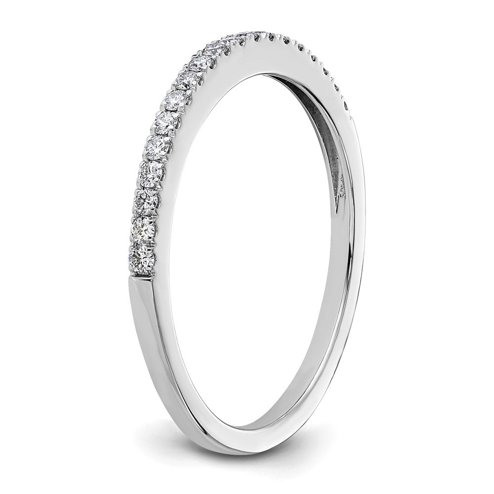 14K Weißgold Ehering mit 0,2 ct. laborgezüchteten Diamanten VS/SI+ G+