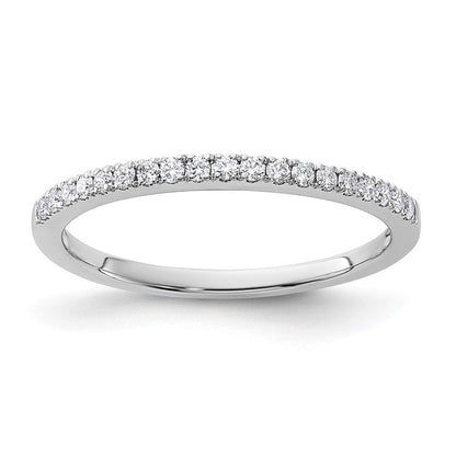 14K Weißgold Ehering mit 0,2 ct. laborgezüchteten Diamanten VS/SI+ G+