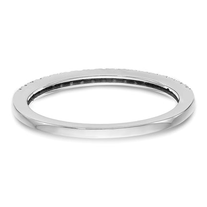 14K Weißgold Ehering mit natürlichen Diamanten