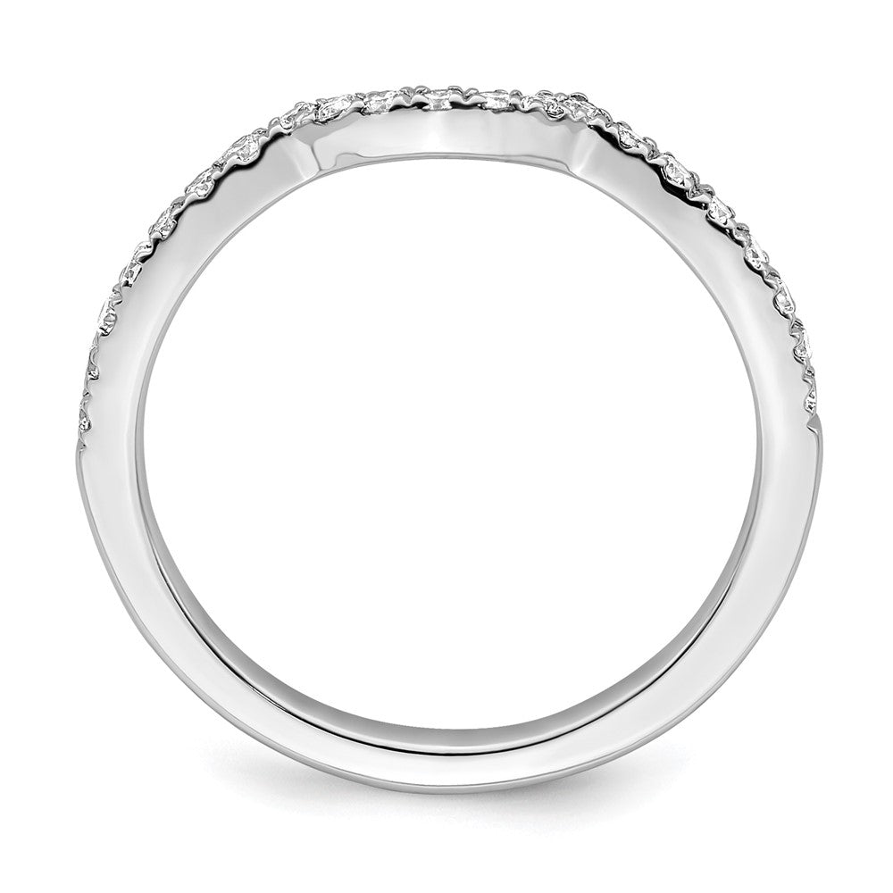 14K Weißgold True Origin 1/4 Karat Im Labor Gezüchtet Diamant Vs/si D E F Ehering