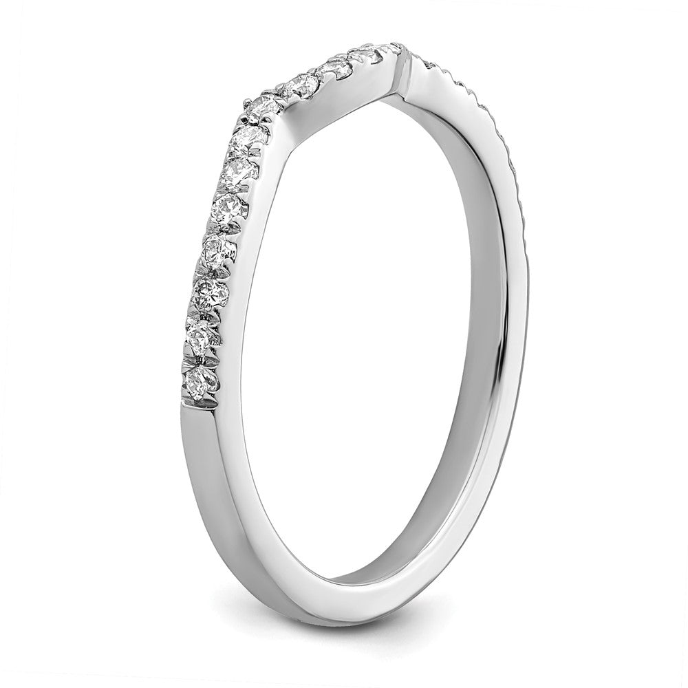 14K Weißgold True Origin 1/4 Karat Im Labor Gezüchtet Diamant Vs/si D E F Ehering