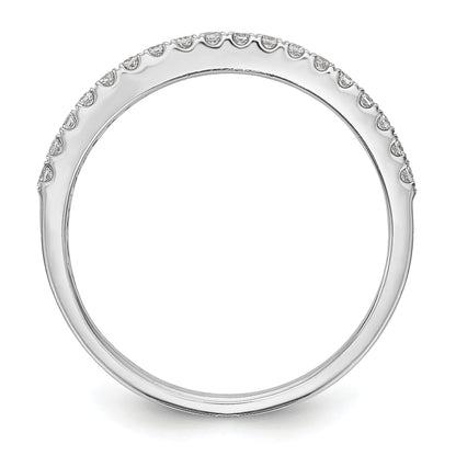 14K Weißgold Ehering mit 0,2 ct. laborgezüchteten Diamanten, VS/SI+ G+