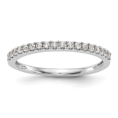 14K Weißgold Ehering mit 0,2 ct. laborgezüchteten Diamanten, VS/SI+ G+