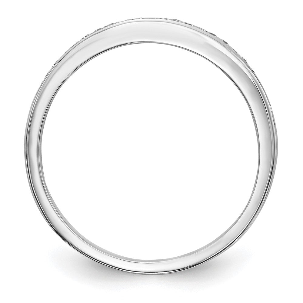 585 Weißgold Set mit 2 Eheringen mit natürlichen Diamanten