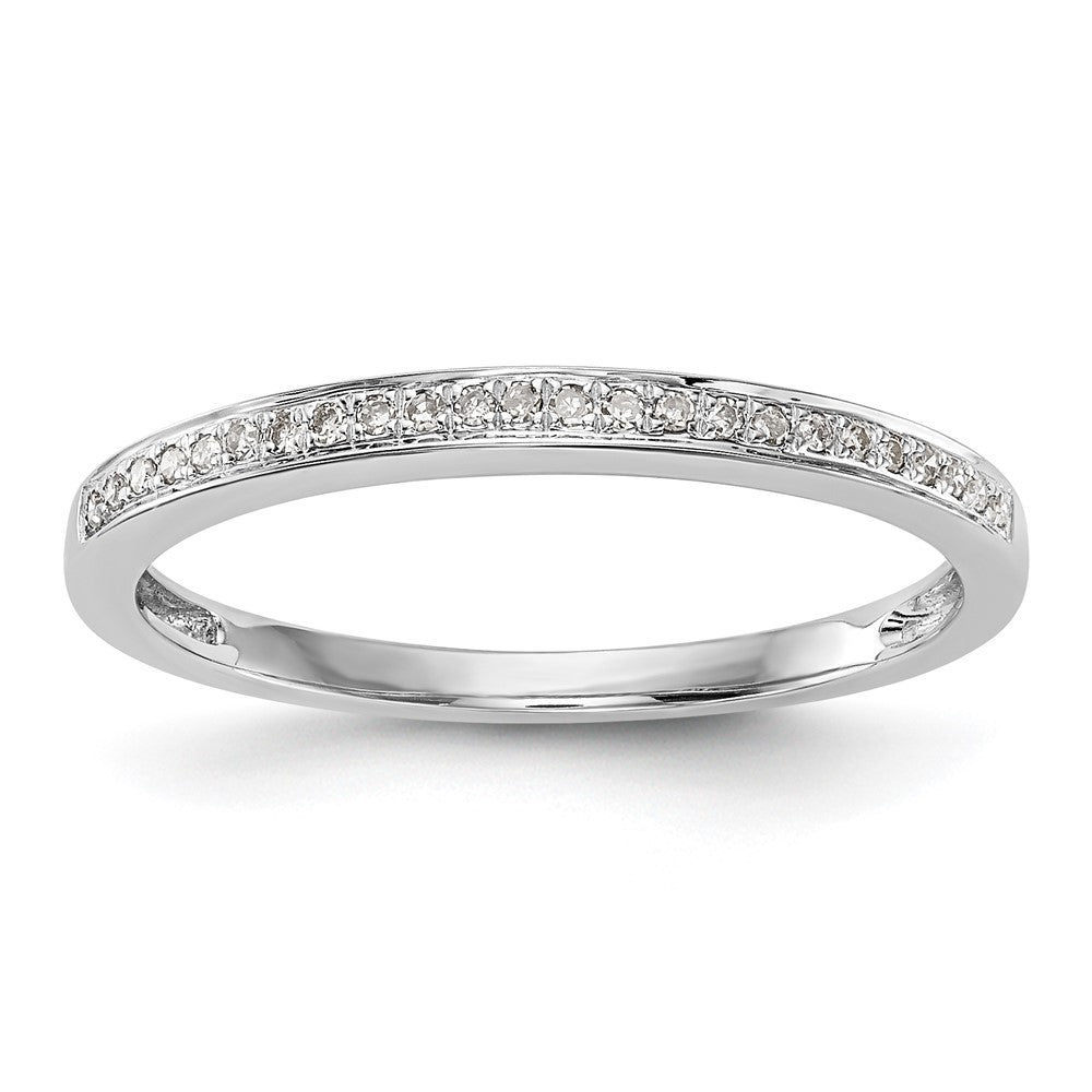 585 Weißgold Set mit 2 Eheringen mit natürlichen Diamanten