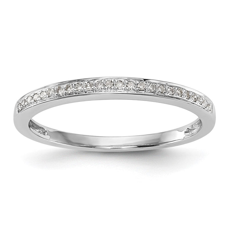 585 Weißgold Set mit 2 Eheringen mit natürlichen Diamanten