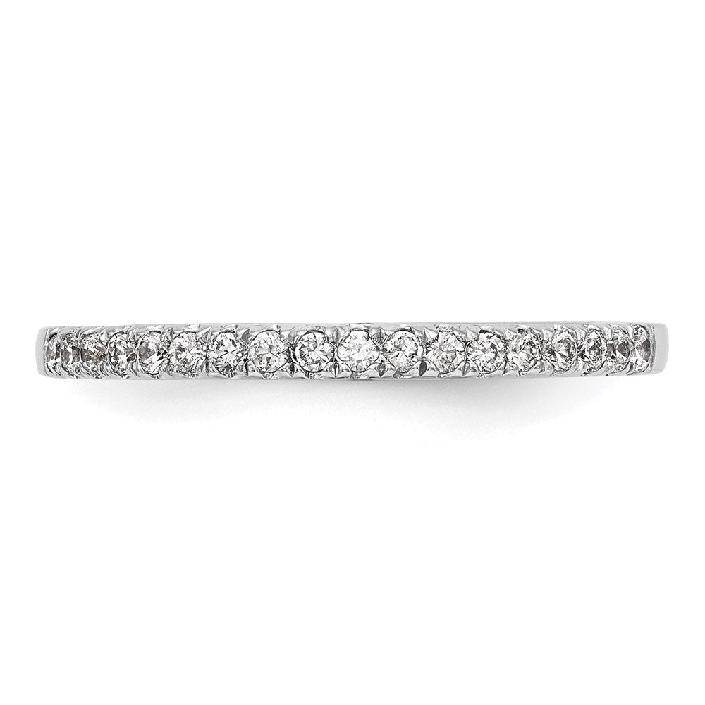 Ehering aus 14K Roségold mit echten Diamanten