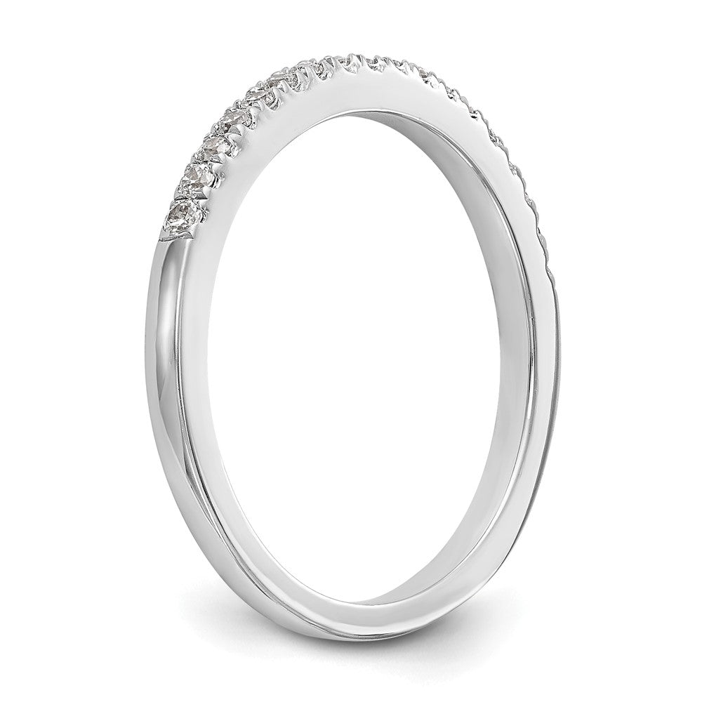Ehering aus 14K Roségold mit echten Diamanten
