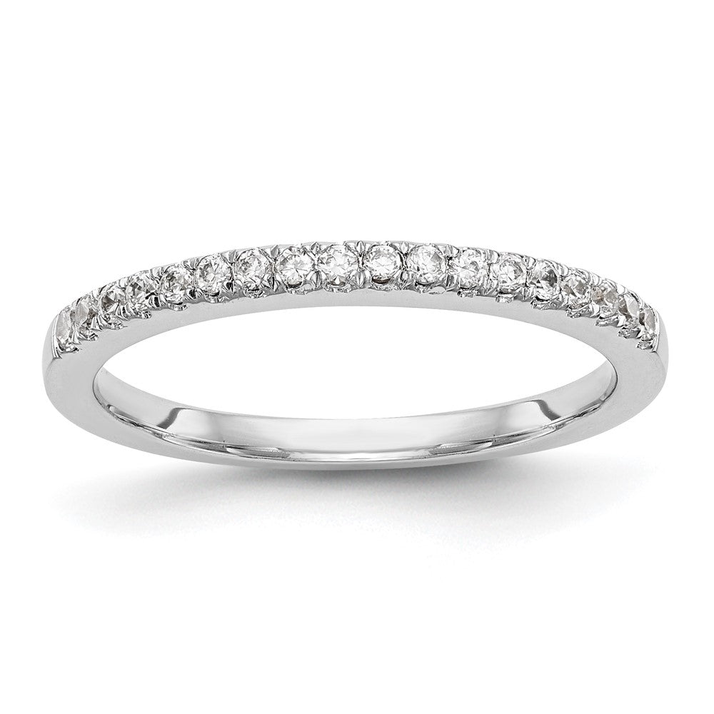Ehering aus 14K Roségold mit echten Diamanten